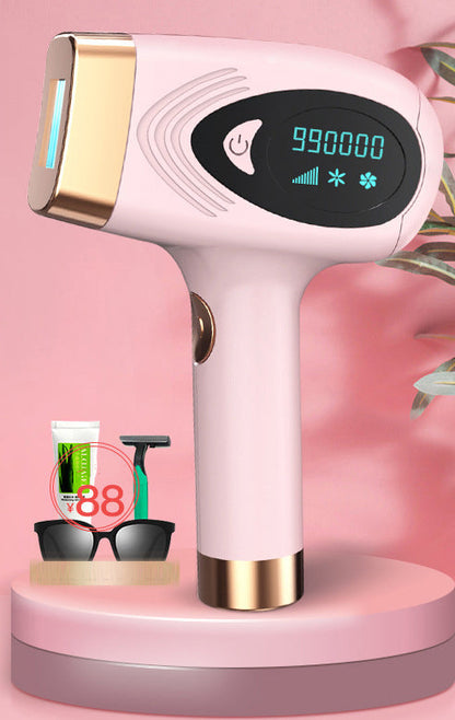 Multifunctional IPL Laser Hair Removal Device – 900,000 Flashes, Painless Ice Cooling, Full-Body Epilator