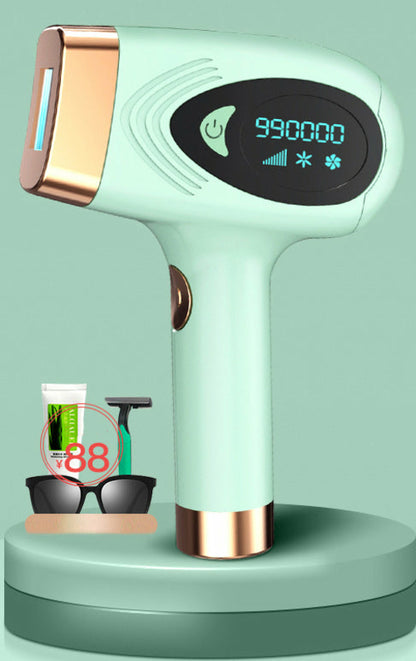 Multifunctional IPL Laser Hair Removal Device – 900,000 Flashes, Painless Ice Cooling, Full-Body Epilator