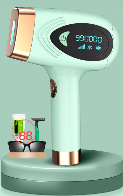 Multifunctional IPL Laser Hair Removal Device – 900,000 Flashes, Painless Ice Cooling, Full-Body Epilator