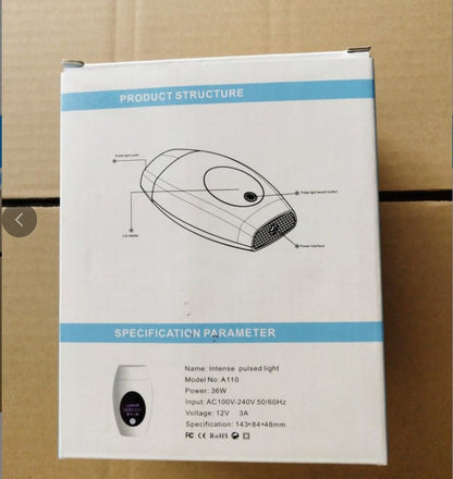 600,000 Flashes IPL Laser Smart Hair Removal Device – Painless, Permanent At-Home Epilator
