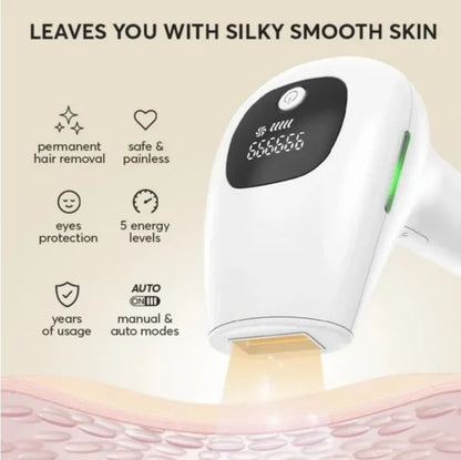 Professional Laser Epilator – IPL Hair Removal for Body, Bikini, and Legs -90000 flashes