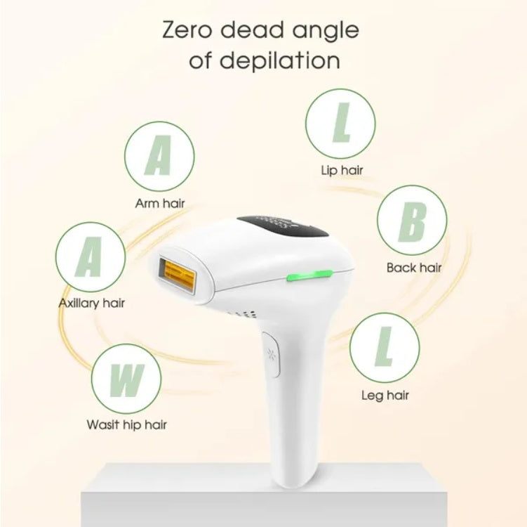 Professional Laser Epilator – IPL Hair Removal for Body, Bikini, and Legs -90000 flashes